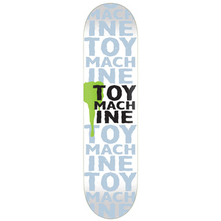 Toy Machine Deck Drip White 8.0" x 31.85"
