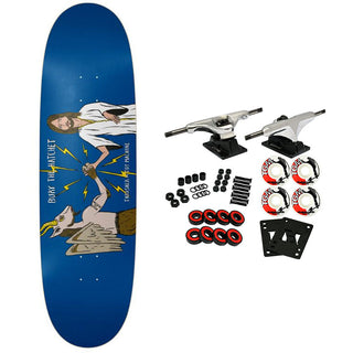Toy Machine Skateboard Complete Thrasher Bury the Hatchet Egg 8.88" x 31.75"