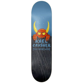 Toy Machine Skateboard Deck Axel Fence Blue/Black 8.25" x 32"