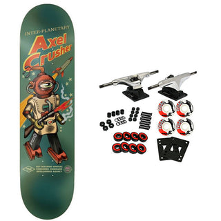 Toy Machine Skateboard Complete Axle Robot 8.0" x 31.88"