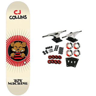 Toy Machine Skateboard Complete Collins Toons 8.0" x 31.88"