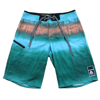 Matix Board Shorts Blend Stripper Aqua - Size 28