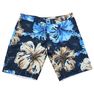 Matix Board Shorts Heck Yeah Flowers Blue/Brown - Size 5