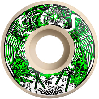 Bones Skateboard Wheels 53mm Peg-Leg-Asus V1 Standard STF 99A White