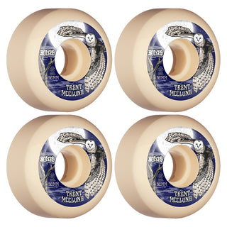 Bones Skateboard Wheels 52mm STF V5 McClung Barn Owl 99A White