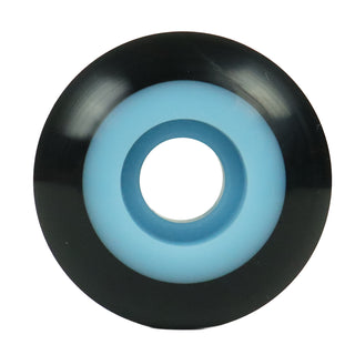 Skateboard Wheels 53mm x 31mm High Rebound 100A Black/Blue