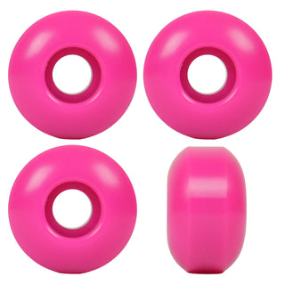 Skateboard Wheels 50mm x 31mm High Rebound 99A Neon Pink