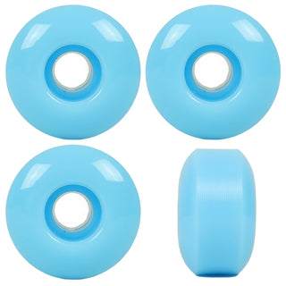 Skateboard Wheels 52mm x 31mm High Rebound 99A Light Blue