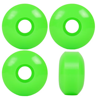 Skateboard Wheels 53mm x 31mm High Rebound 99A Neon Green