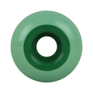 Blank Skateboard Wheels Dual Durometer 100A Dark Green 54mm x 31mm
