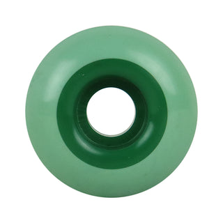 Blank Skateboard Wheels Dual Durometer 100A Dark Green 54mm x 31mm