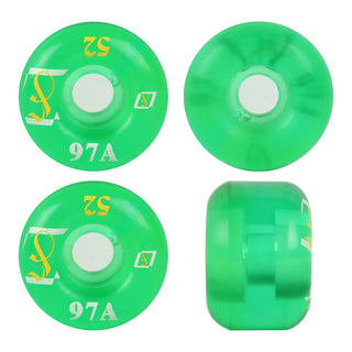 Venture Skateboard Trucks V-Lights Awake 5.6 (8.25") with 52mm Wheels, Bearings, Hardware