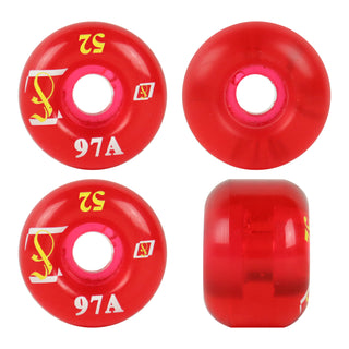 Independent Skateboard Trucks 139 Hollow Delfino + 52mm Wheels, Abec 5 Bearings