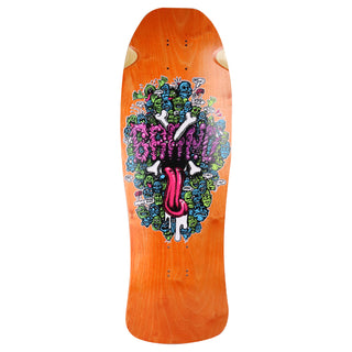 Brand-X Old School Skateboard Deck Team Riot Stick Orange 10" x 30.25"