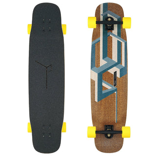 Loaded Boards Basalt Tesseract Bamboo (Dark Blue, Paris 180mm Black Trucks, 86a Stimulus)