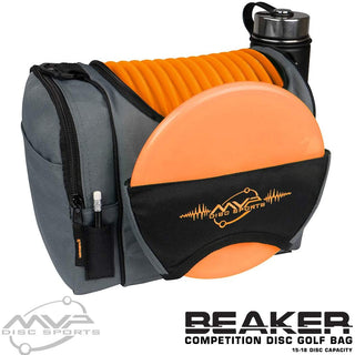 MVP Disc Golf Bag Beaker Version 2 Gray/Orange