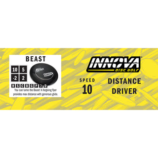 Innova Disc Golf DX Glow Beast Distance Driver 10/5/-2/2 - Choose Exact Disc