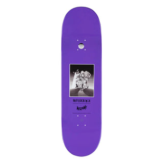 Welcome X Beetlejuice Skateboard Complete Showtime On Popsicle Black/Purple 8.5" x 32.35"
