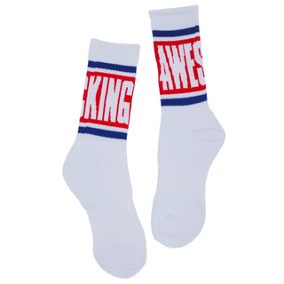 FA Socks Big Stripe White/Red