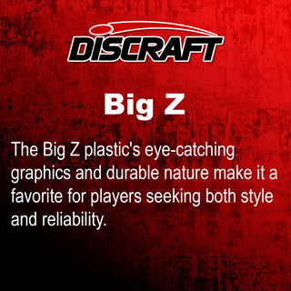 Discraft Disc Golf Big Z Thrasher Driver 12/5/-3/2 White/Rainbow 170-172g