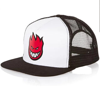 Spitfire Wheels Hat Bighead Fill Trucker Snapback White/Black