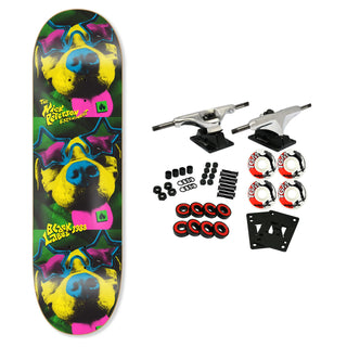Black Label Skateboard Complete Nick Peterson Experiment Green 8.75" x 32.25"