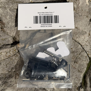 Blind Skateboard Hardware 1" Allen Bolts Black/Silver