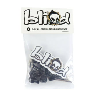 Blind Skateboard Hardware 7/8" Allen Bolts Black/Silver