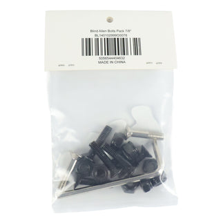 Blind Skateboard Hardware 7/8" Allen Bolts Black/Silver