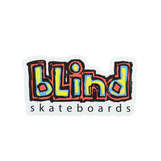 Blind Skateboard Sticker OG Logo 4.5" x 2.5"