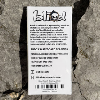 Blind Skateboard Bearings Abec 5 White