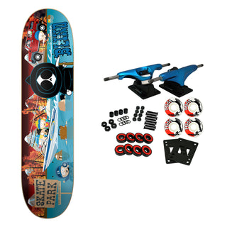 Blind Skateboard Complete Skate Park Global Warming 8.5" x 32.2"