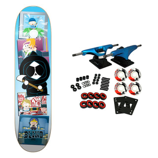 Blind Skateboard Complete Kenny Death 8.25" x 31.7"