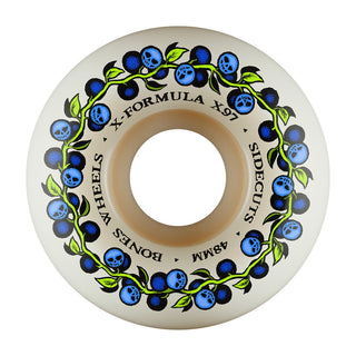 Bones Skateboard Wheels 48mm X-Formula Skull Berries V5 Sidecut 97A