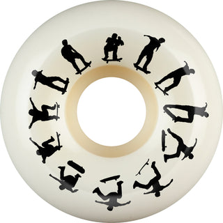 Bones Skateboard Wheels 53mm Paul Rodriguez Switch Heel X-Formula 95A