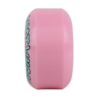 Snot Wheel Co. Skateboard Wheels 55mm Boogerthane Team 99A Pink/Pink