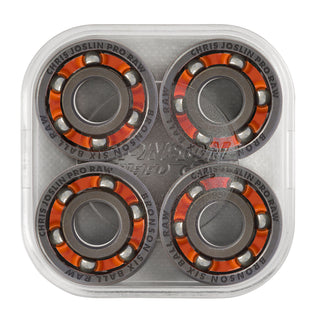 Bronson Speed Co Skateboard Bearings Chris Joslin Pro 6-Ball Raw