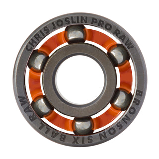 Bronson Speed Co Skateboard Bearings Chris Joslin Pro 6-Ball Raw