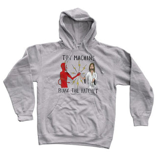 Toy Machine Pullover Hoody Sweatshirt Bury the Hatchet Grey