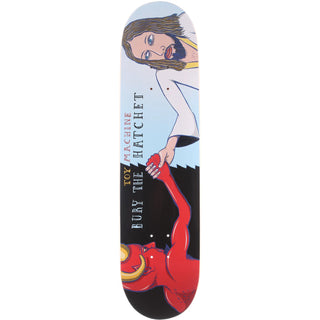 Toy Machine Skateboard Deck Bury The Hatchet 8.0" x 31.75"