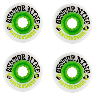 Sector 9 Longboard Wheels 65mm Butter Sauce 78A White