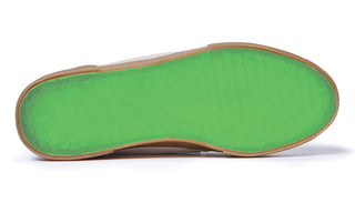 Lakai Skateboard Shoes Cambridge Yeah Right White/UV Green Suede