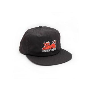 Toy Machine Snapback Hat Devil Cat Black