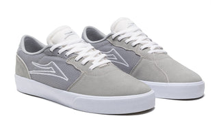 Lakai Skateboard Shoes Cardiff Light Grey Suede