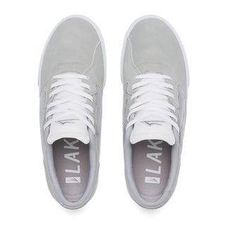 Lakai Skateboard Shoes Cardiff Light Grey Suede