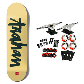 Chocolate Skateboard Complete Trahan OG Chunk Yellow 8.0" x 31.875"