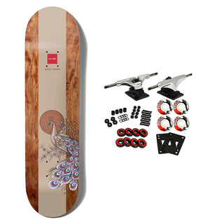 Chocolate Skateboard Complete Alvarez Peacock Pop Secret 8.0" x 31.875"