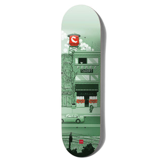 Chocolate Premium Skateboard with Indy Trucks, Girl Wheels 8.4" Perez Pixel City