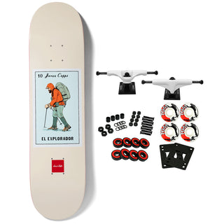 Chocolate Skateboard Complete Capps Loteria Twin 8.0" x 31.88"