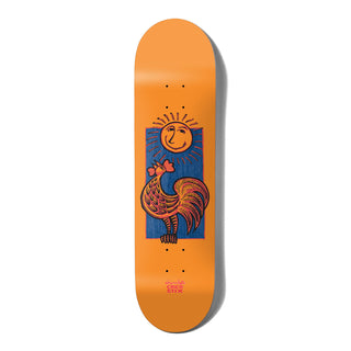 Chocolate Skateboard Deck Brenes Nicaraguan Sunrise Chico Stix 7.5" x 31"